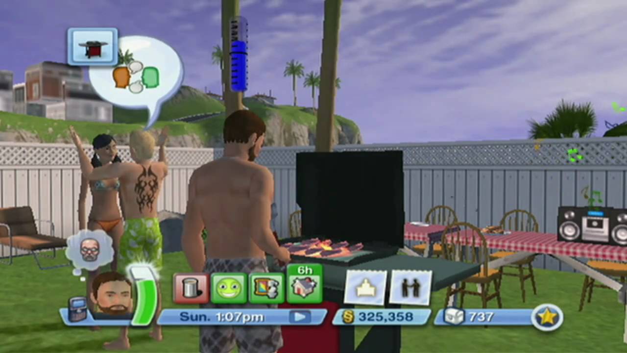the sims 3 wii
